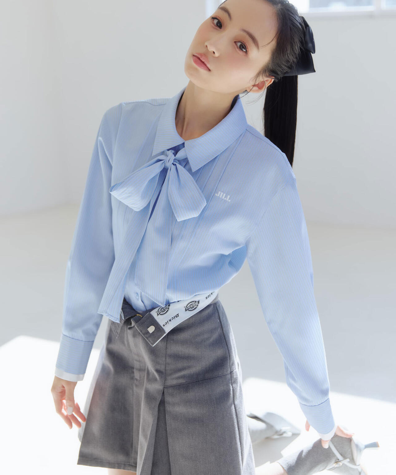 「Dickies × JILL by JILL STUART」別注タックミニスカート