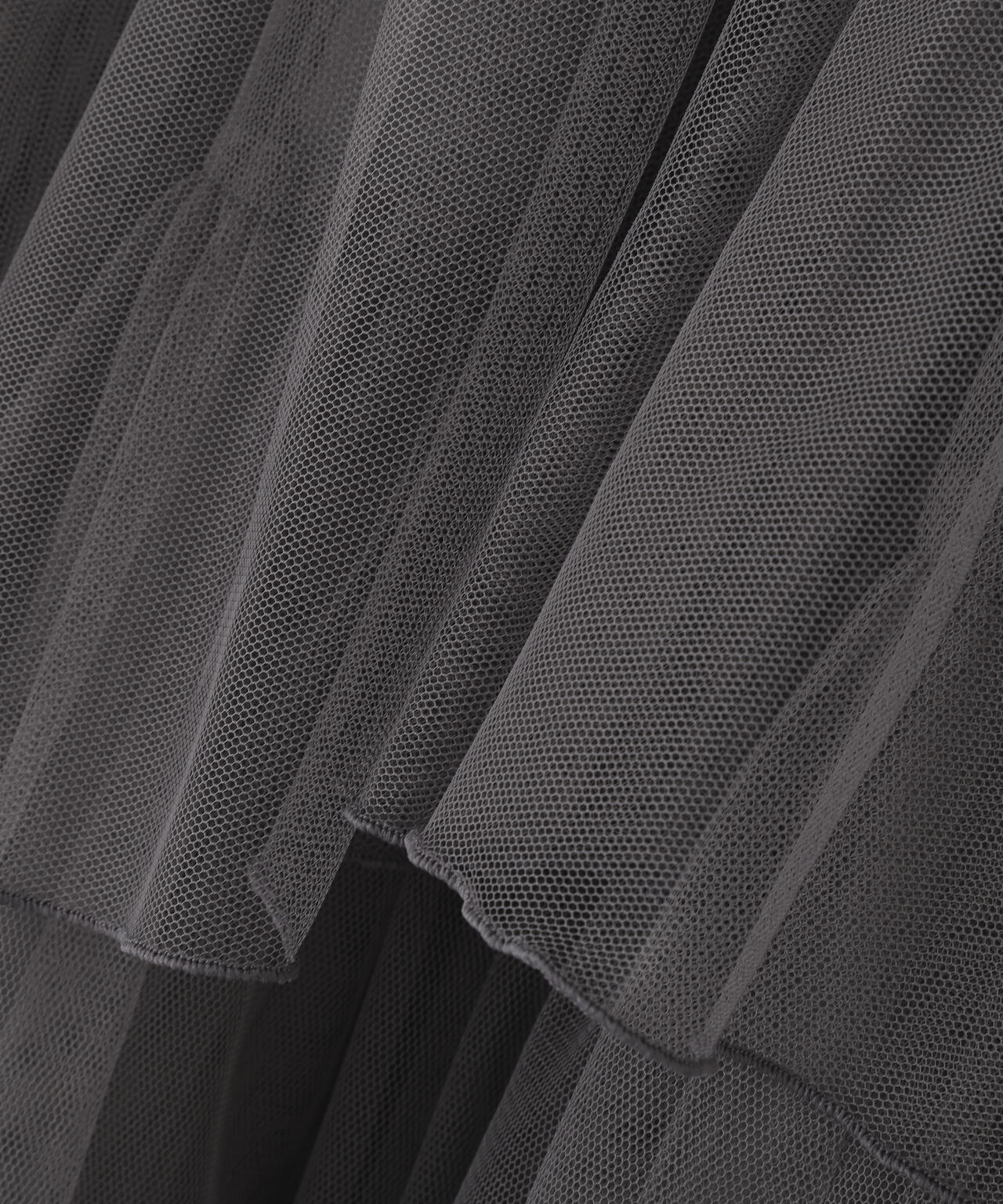 チュールランダムティアードスカート