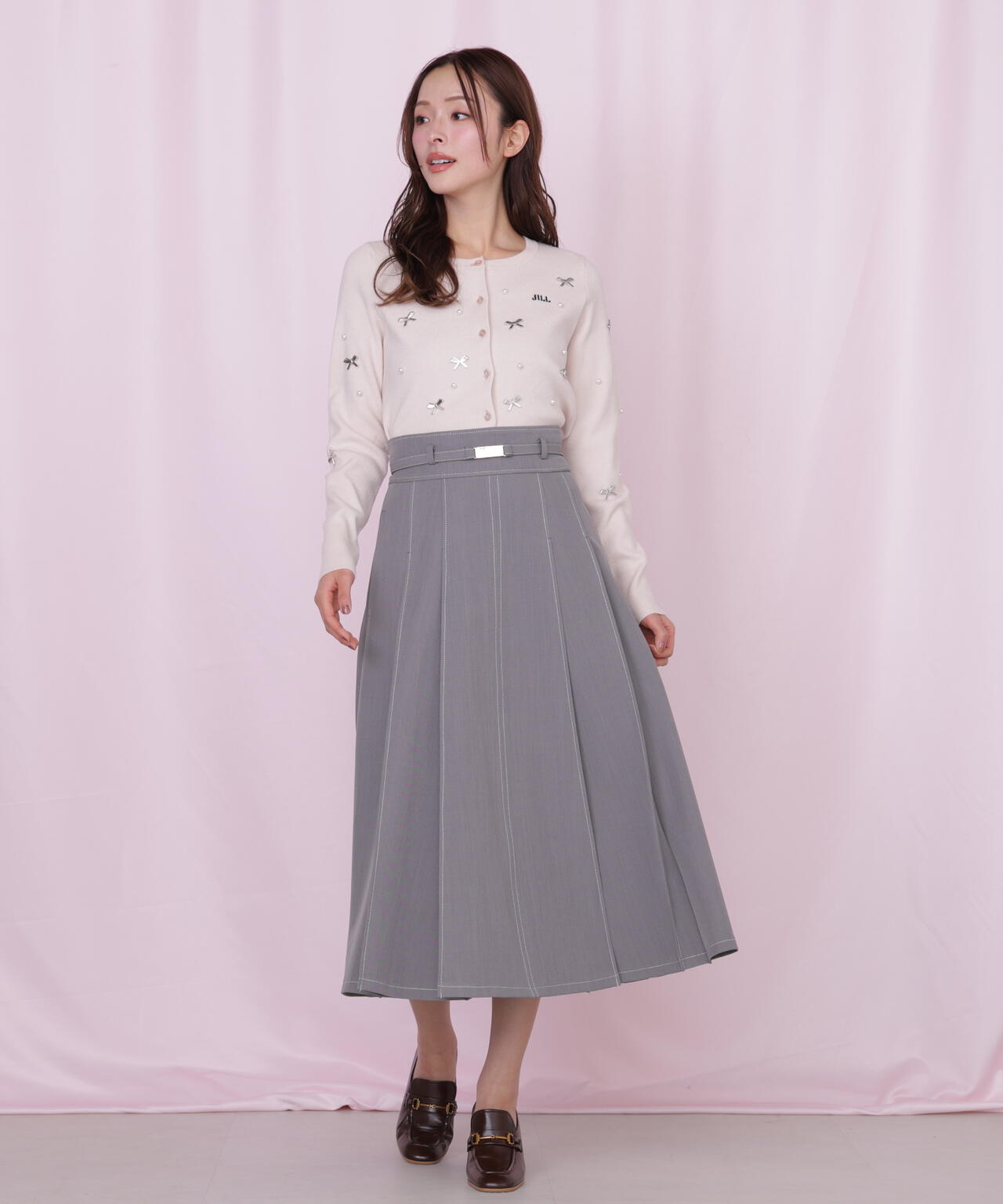 <セットアップ対応>ベーシックツイルスカート