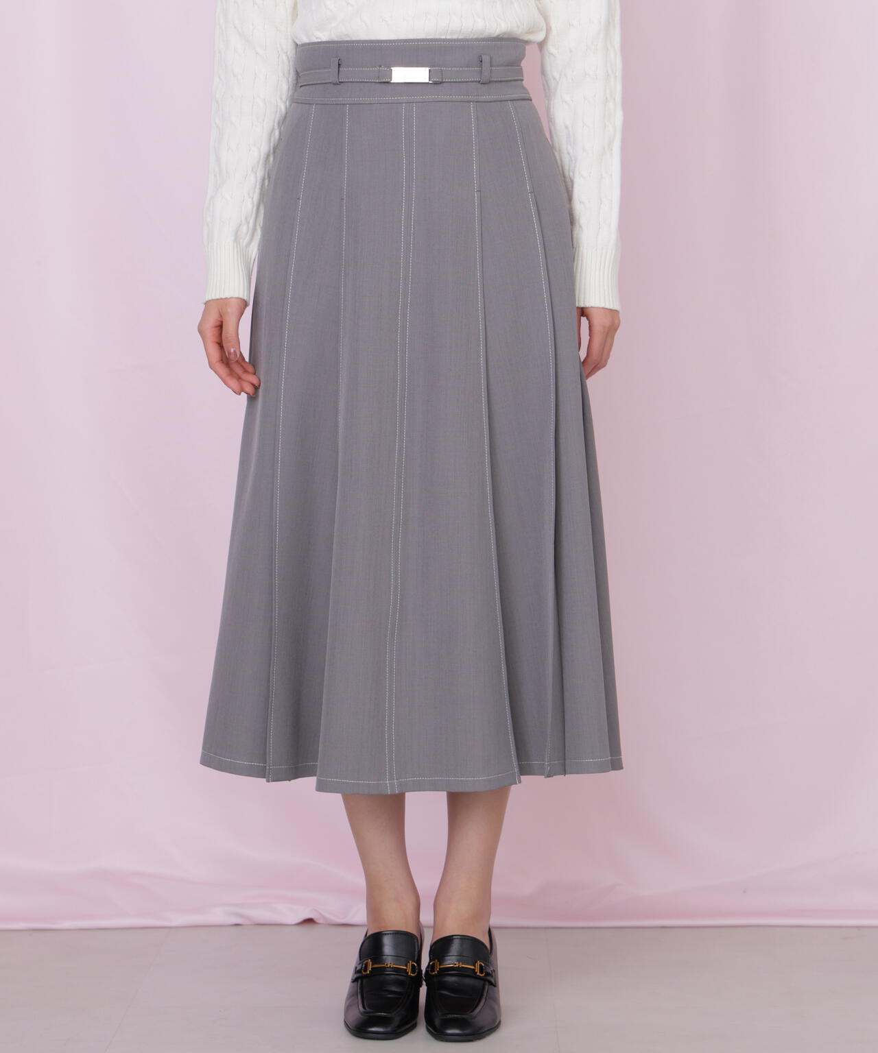 <セットアップ対応>ベーシックツイルスカート