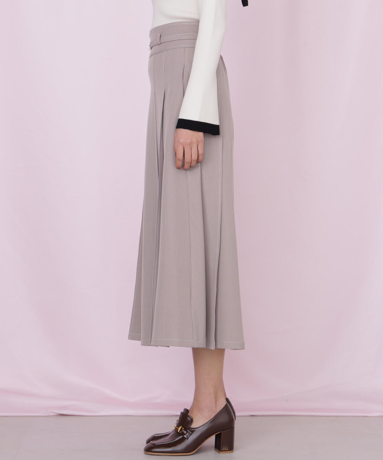 <セットアップ対応>ベーシックツイルスカート