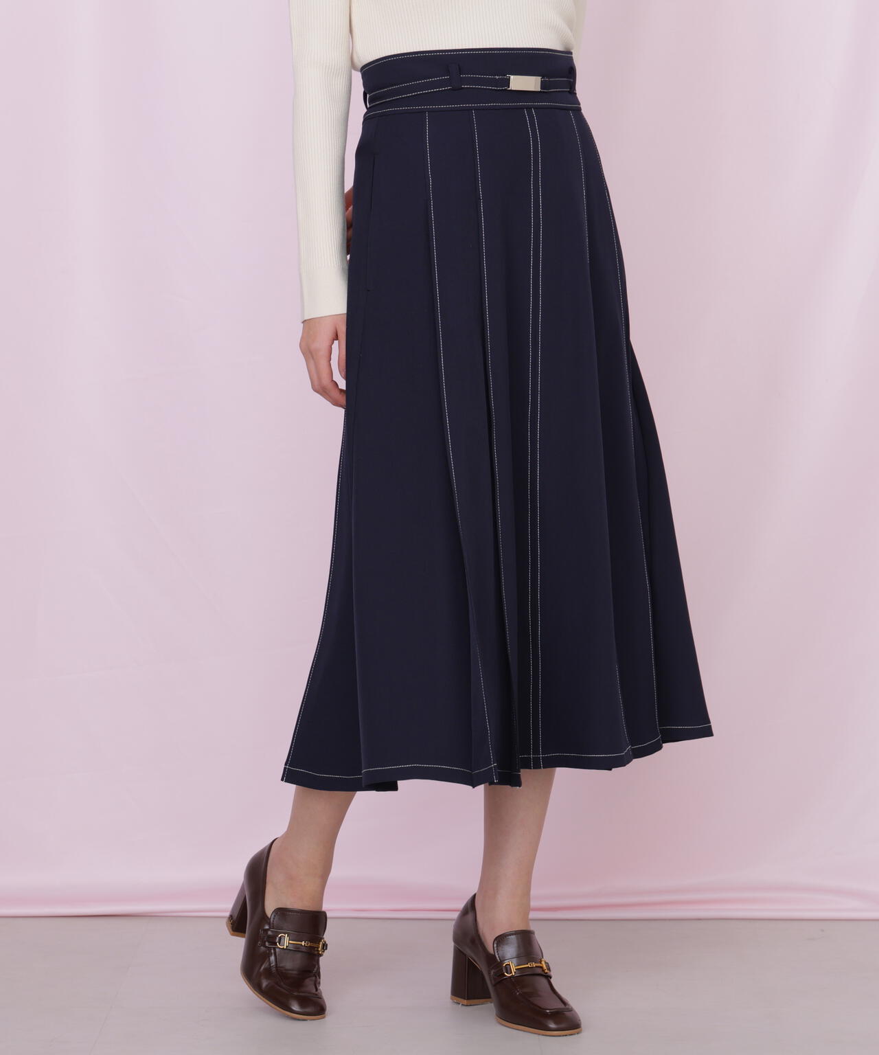 <セットアップ対応>ベーシックツイルスカート