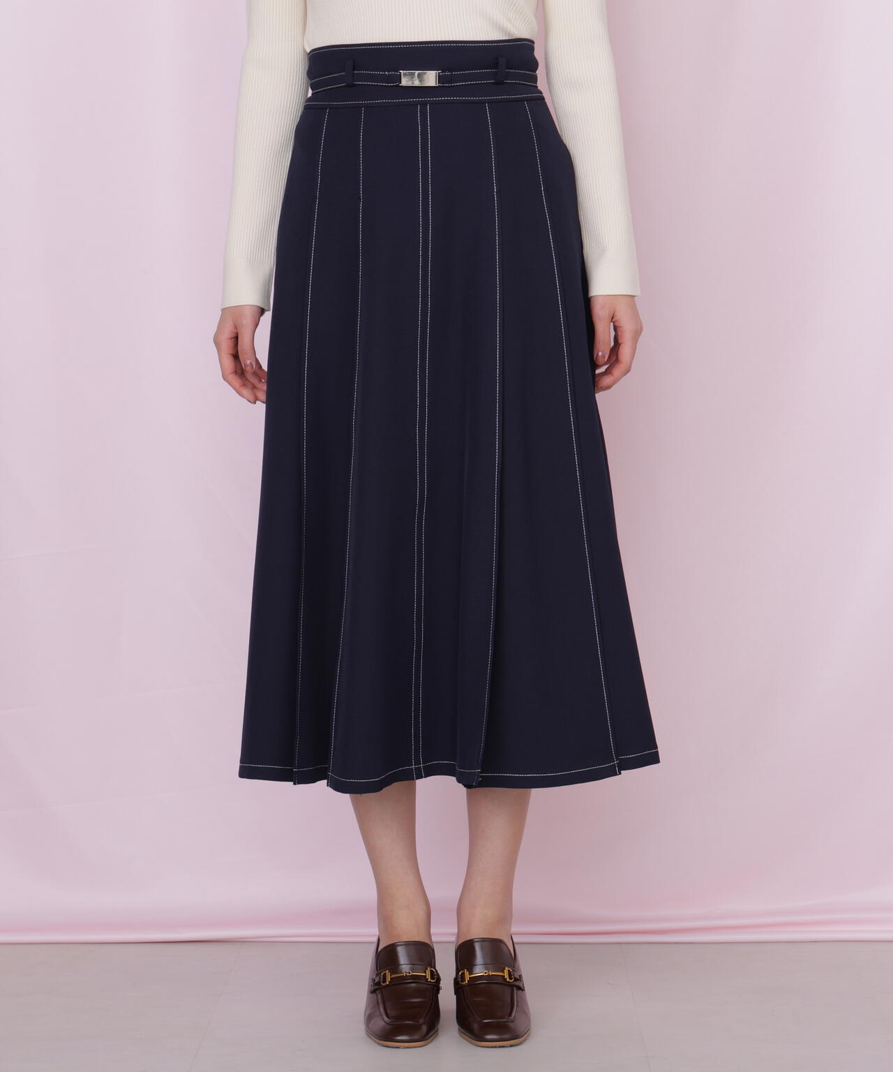 <セットアップ対応>ベーシックツイルスカート