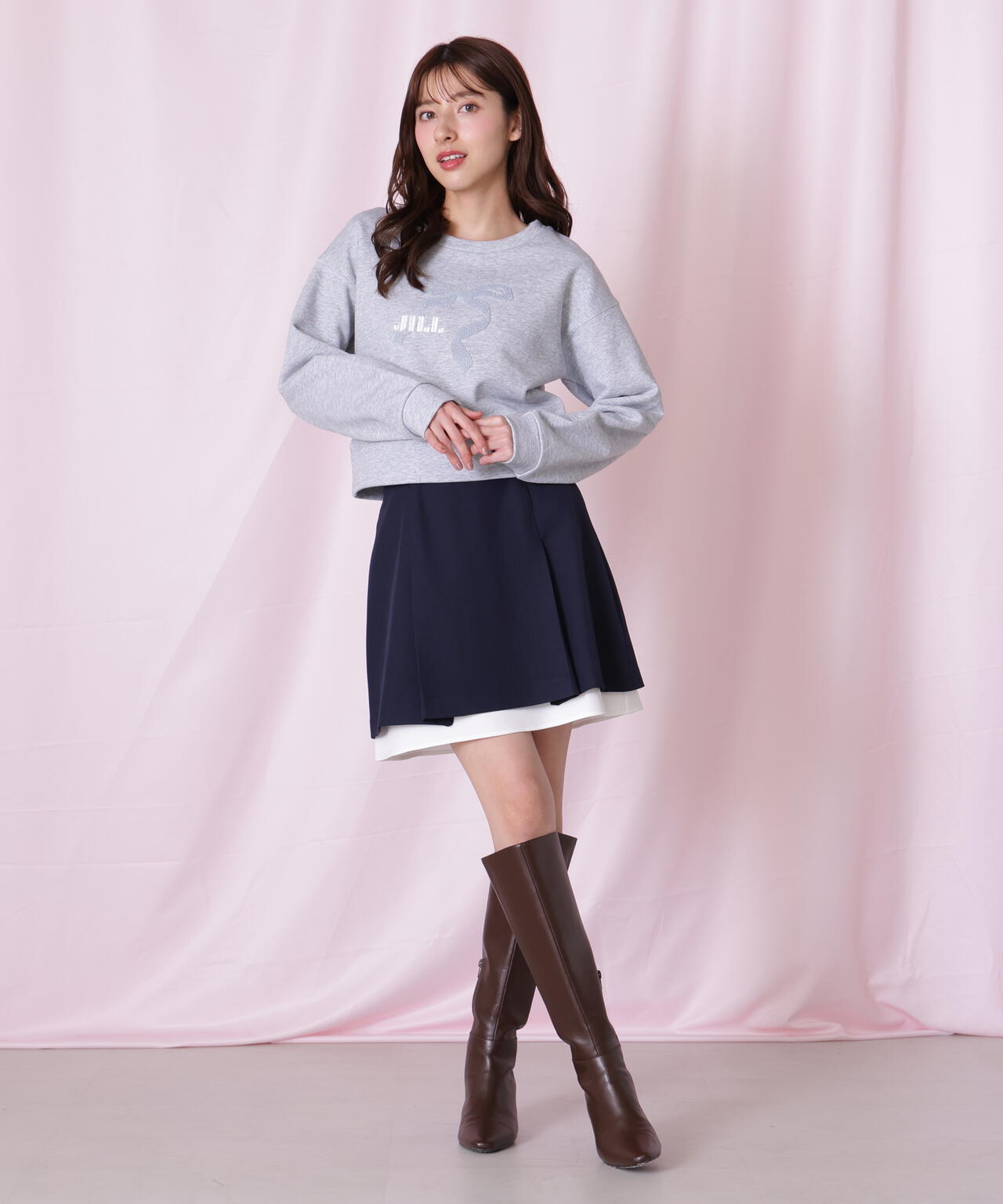 <セットアップ対応>ベーシックツイルスカート