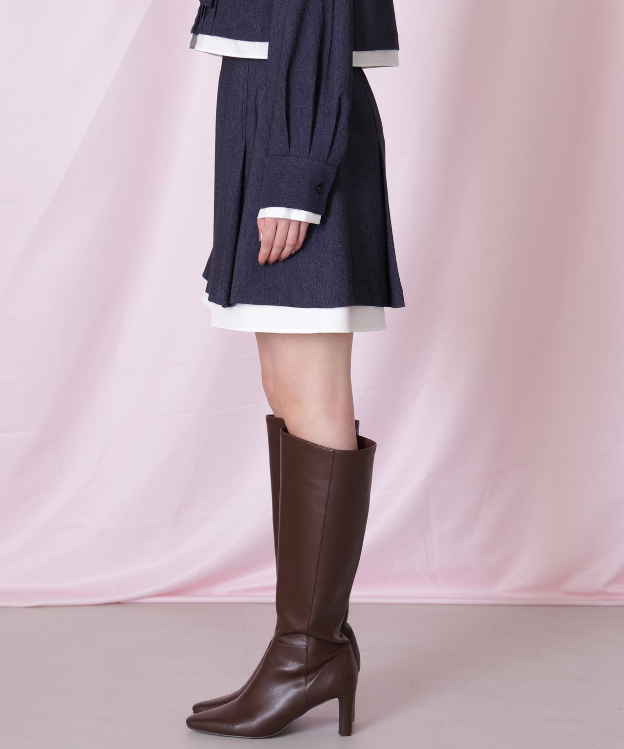 <セットアップ対応>ベーシックツイルスカート