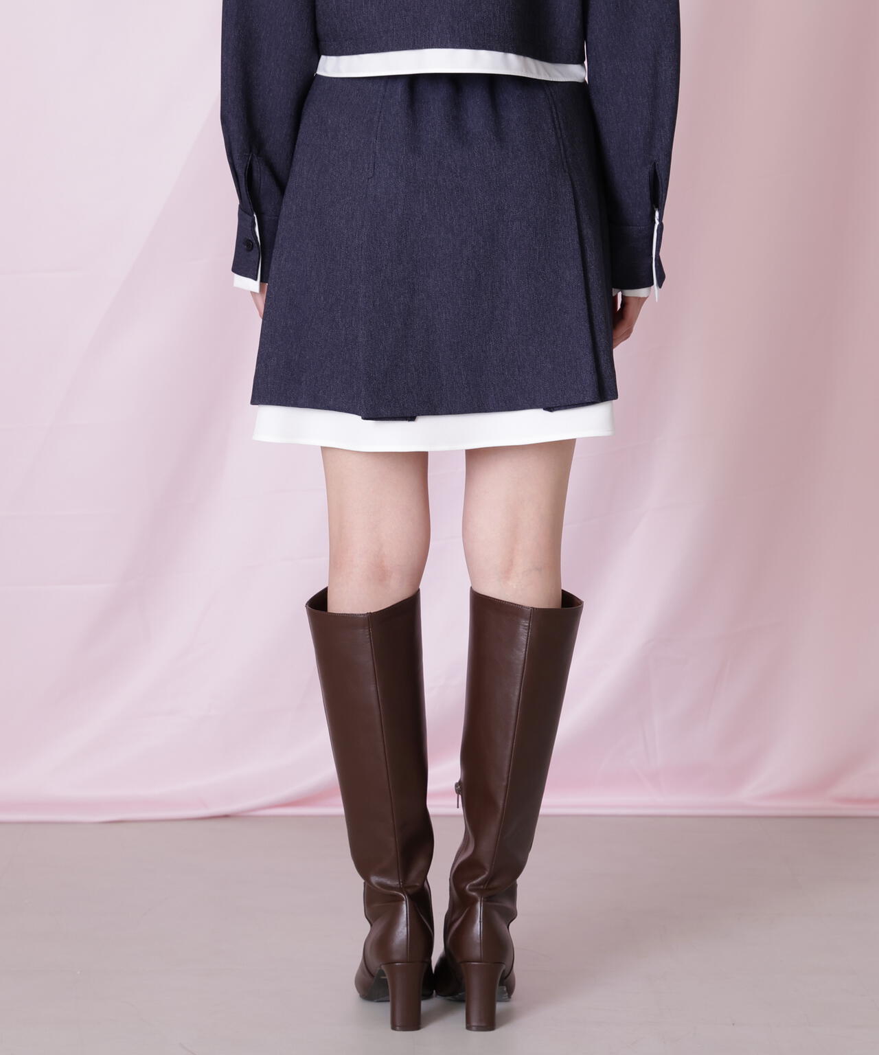 <セットアップ対応>ベーシックツイルスカート