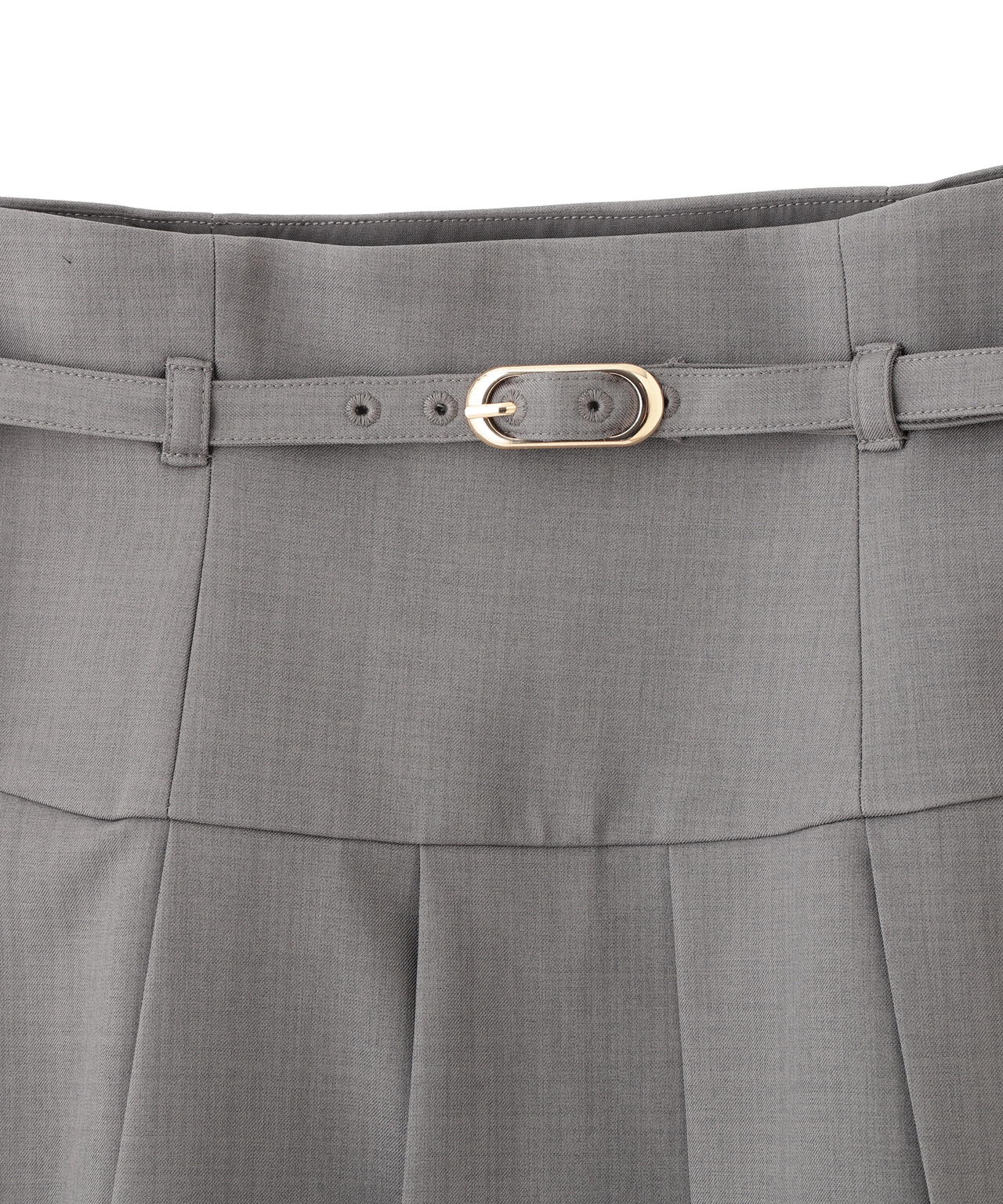 セットアップ対応プリーツミニスカート