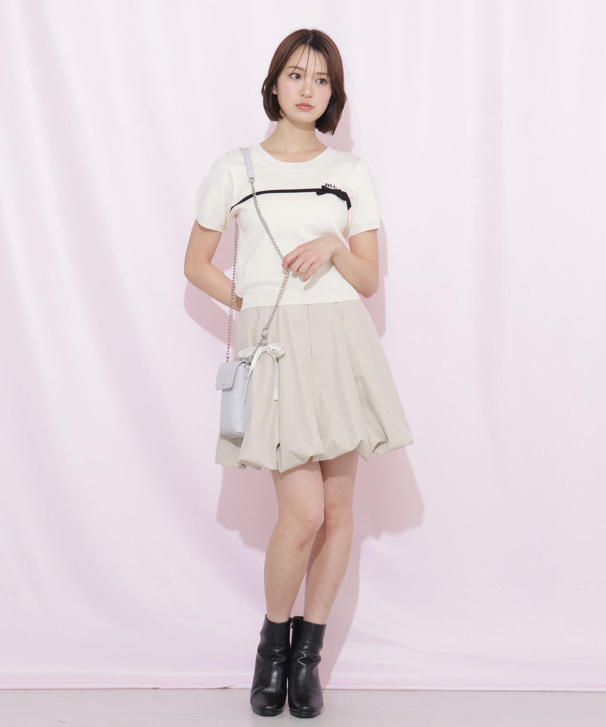 インパン付きバルーンミニスカート