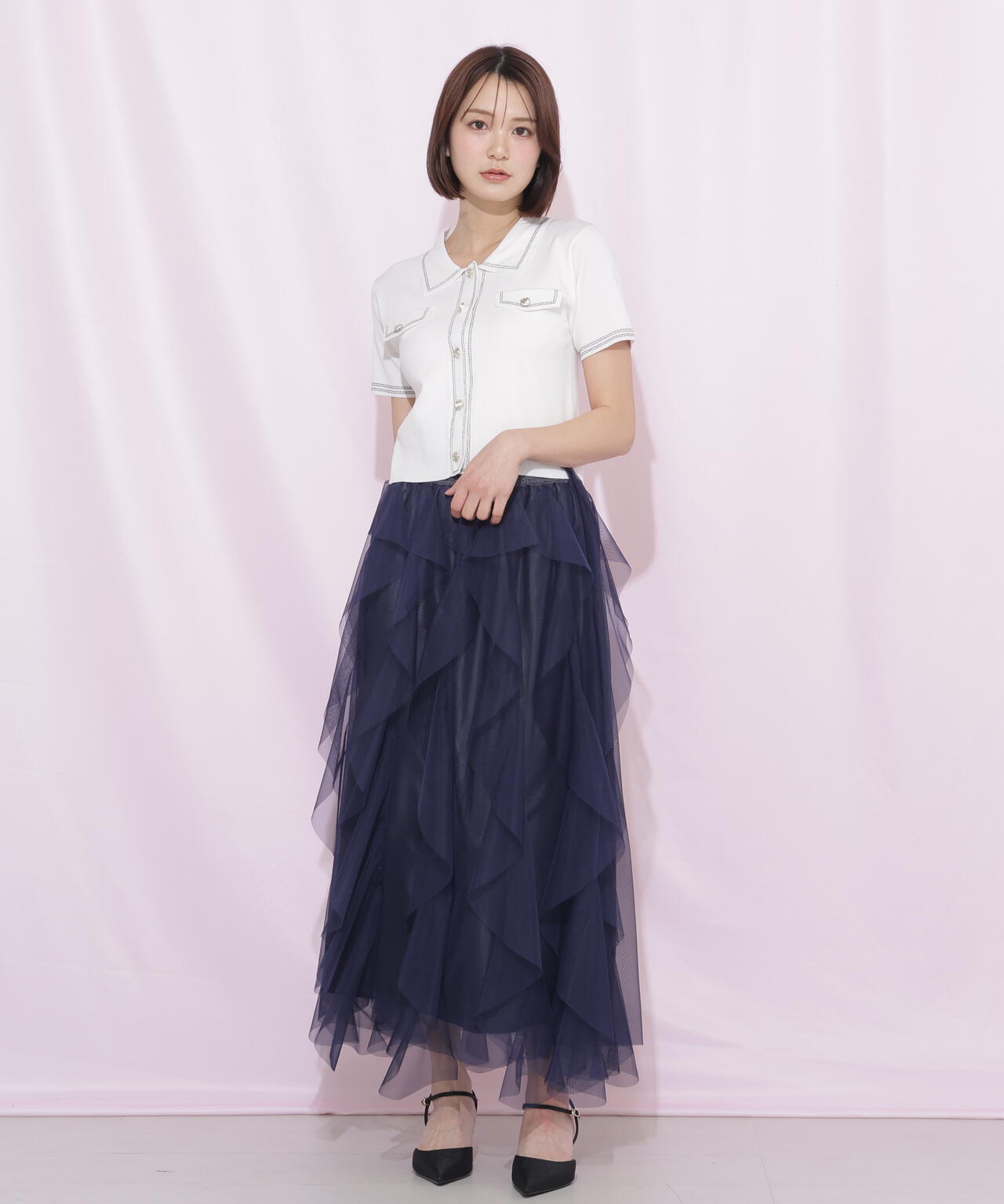 162cm 着用サイズ:FR