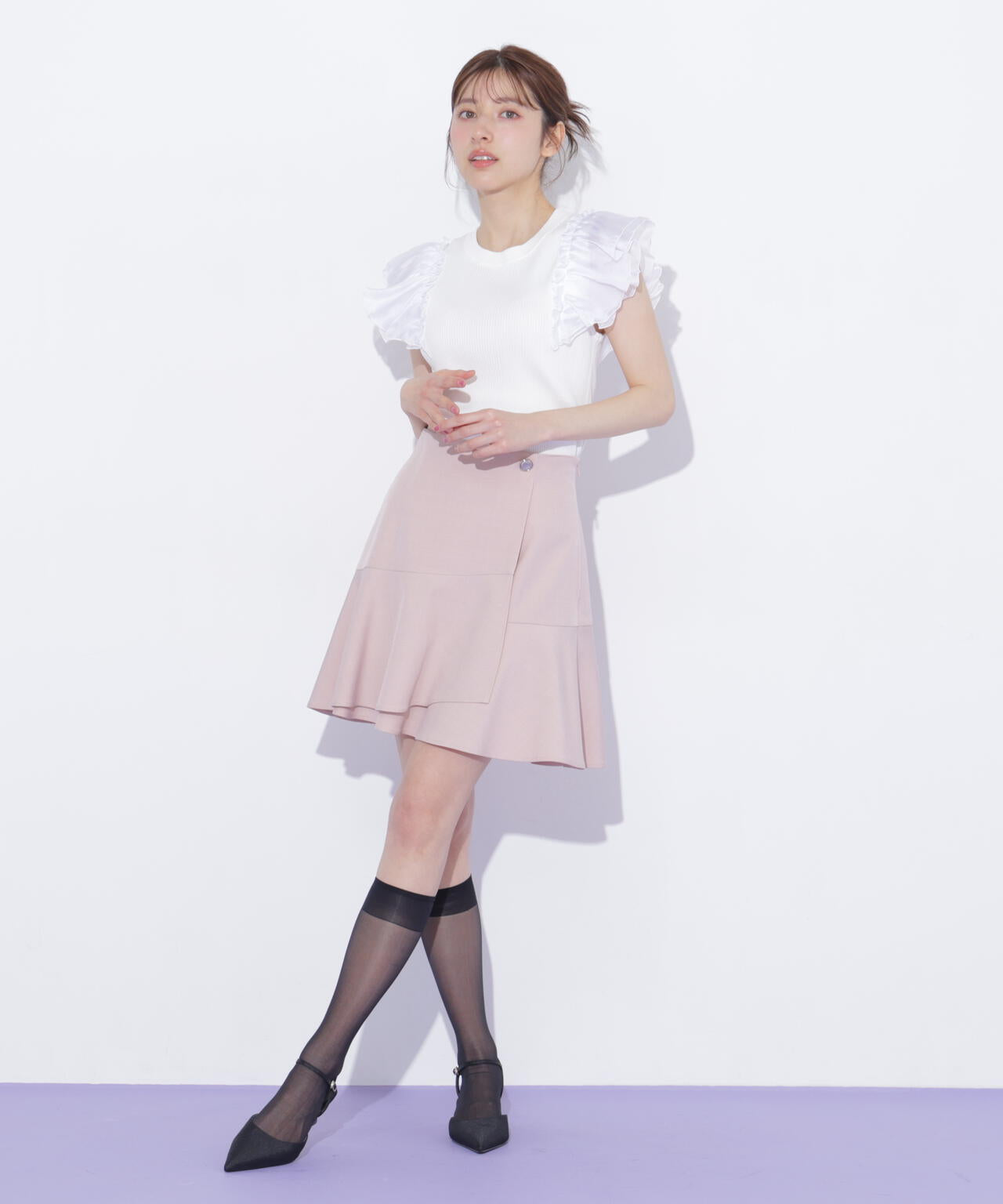 161cm 着用サイズ:FR