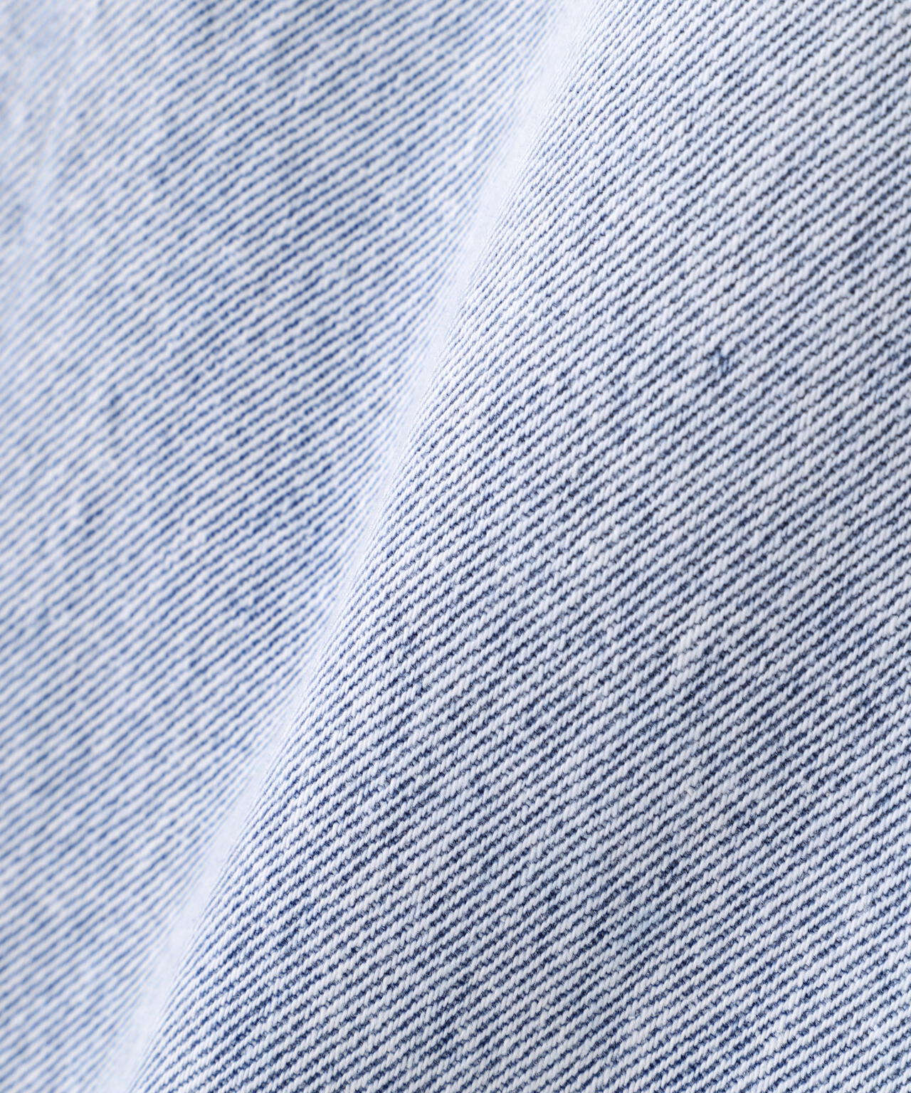 リボン加工カーブパネルデニムパンツ