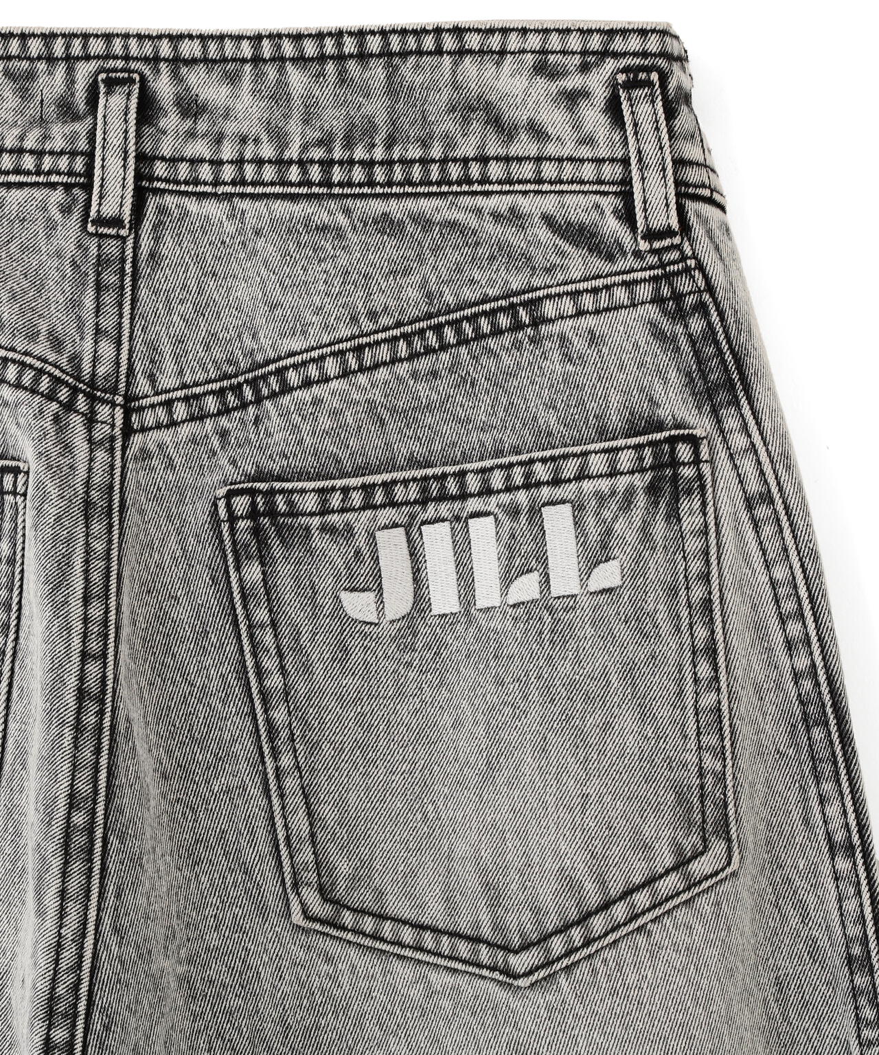 構築パネルワイドデニム