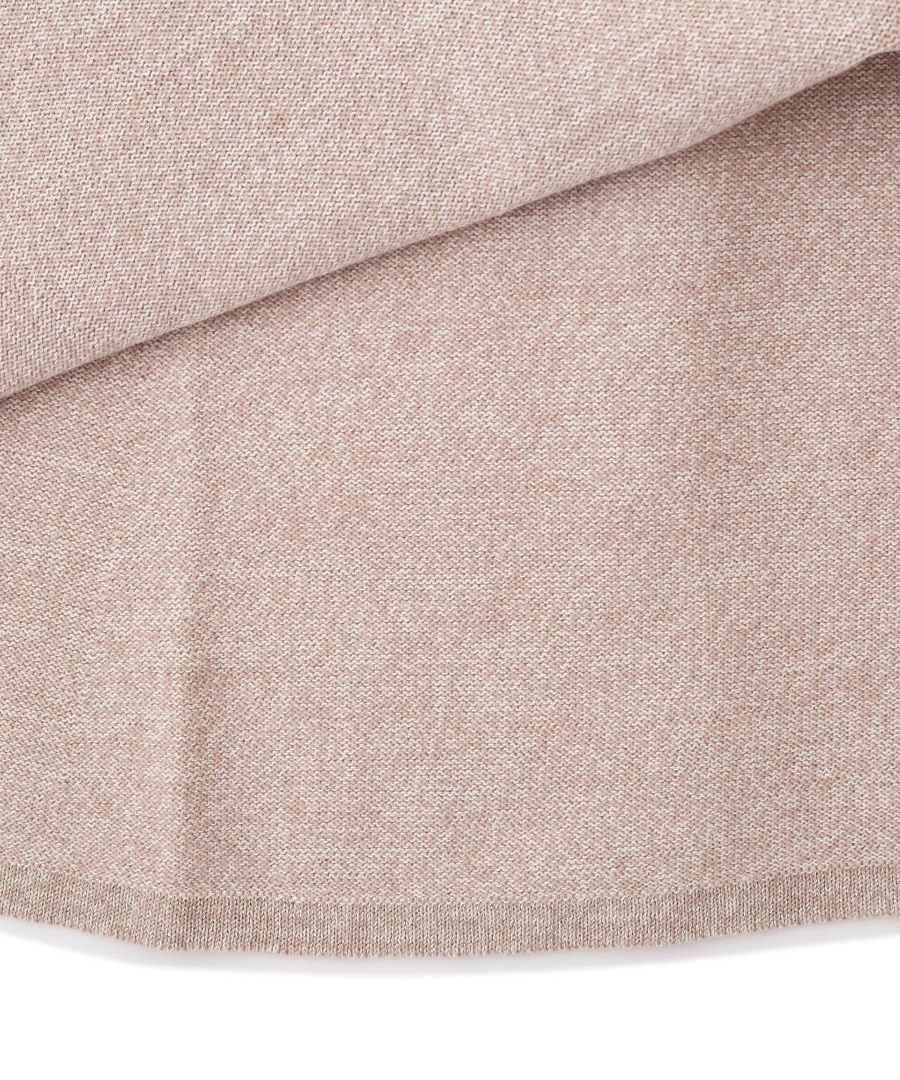 ラメツイード配色ニットワンピース