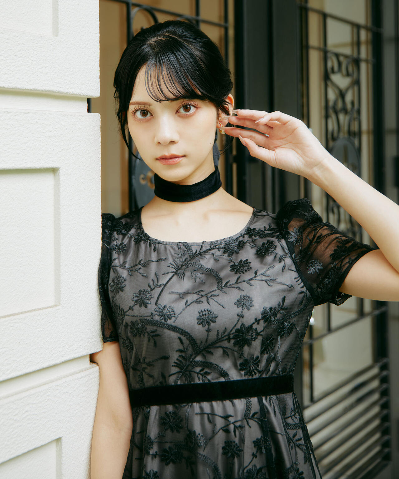 <mikuさんコラボ>エンブロイダリーレースドレス