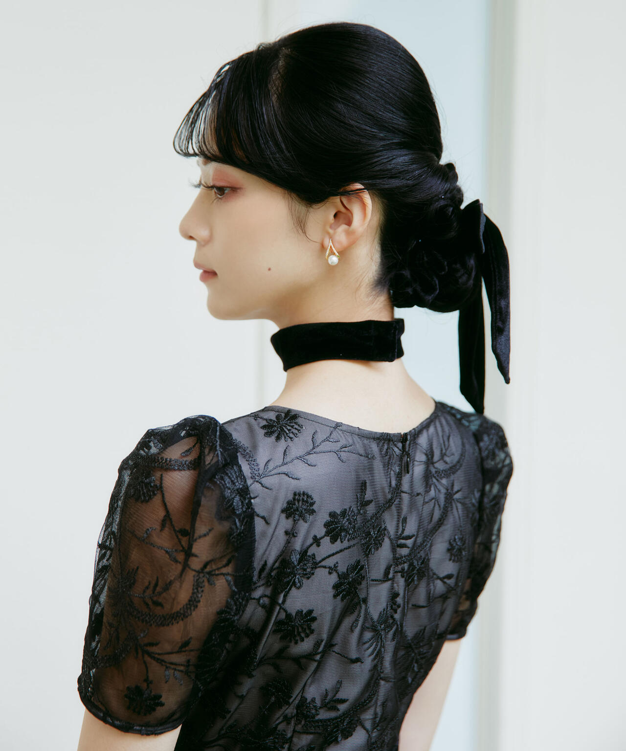 <mikuさんコラボ>エンブロイダリーレースドレス