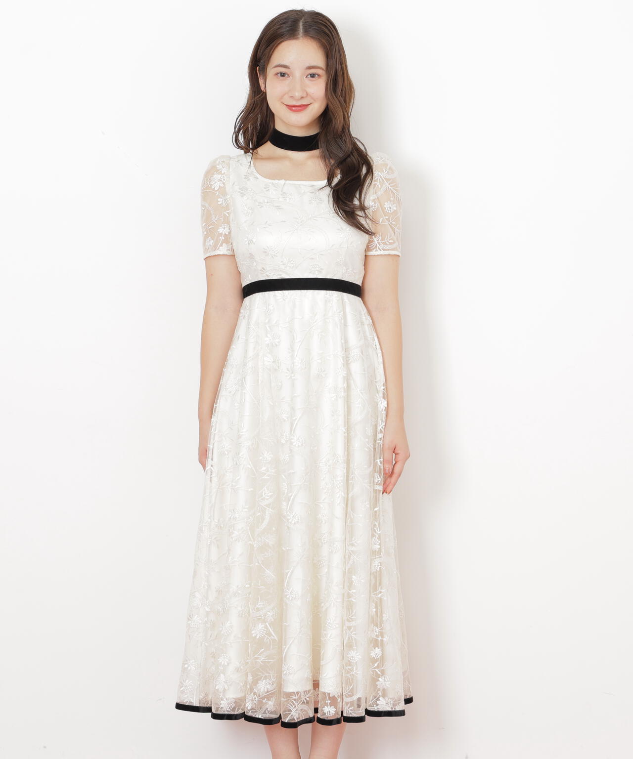 <mikuさんコラボ>エンブロイダリーレースドレス