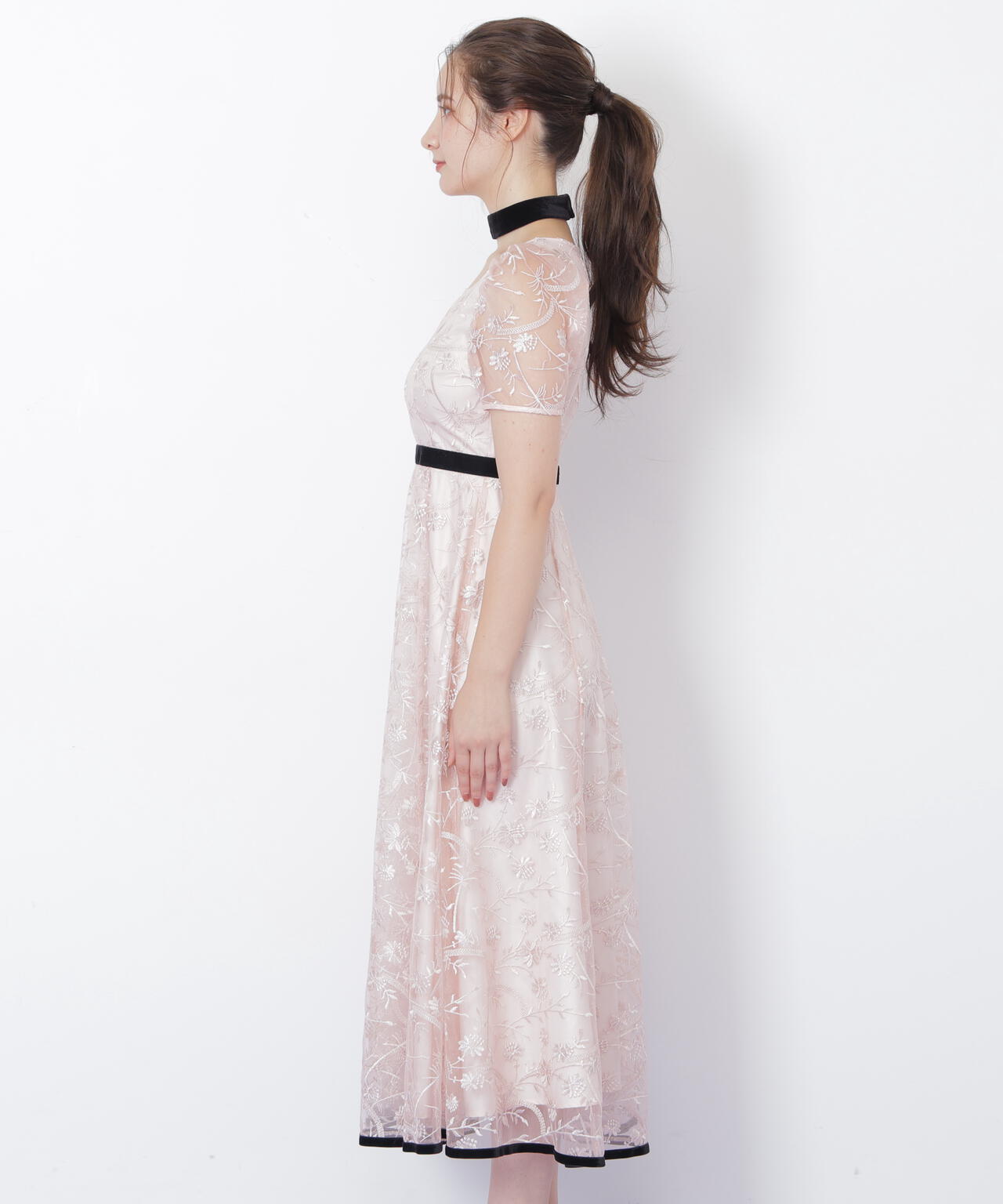 <mikuさんコラボ>エンブロイダリーレースドレス