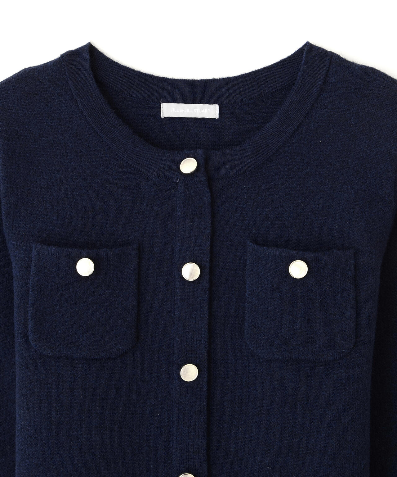 ニットジャケットドッキングワンピース