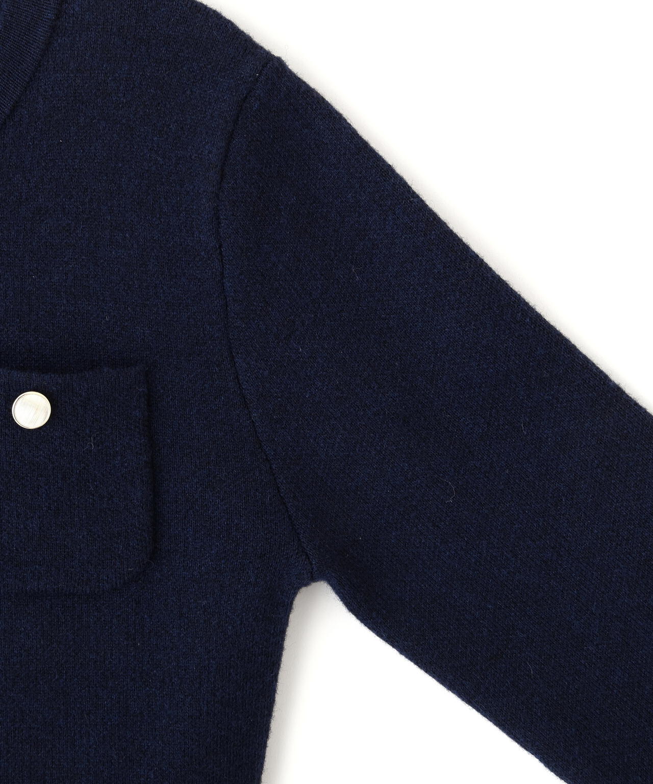 ニットジャケットドッキングワンピース