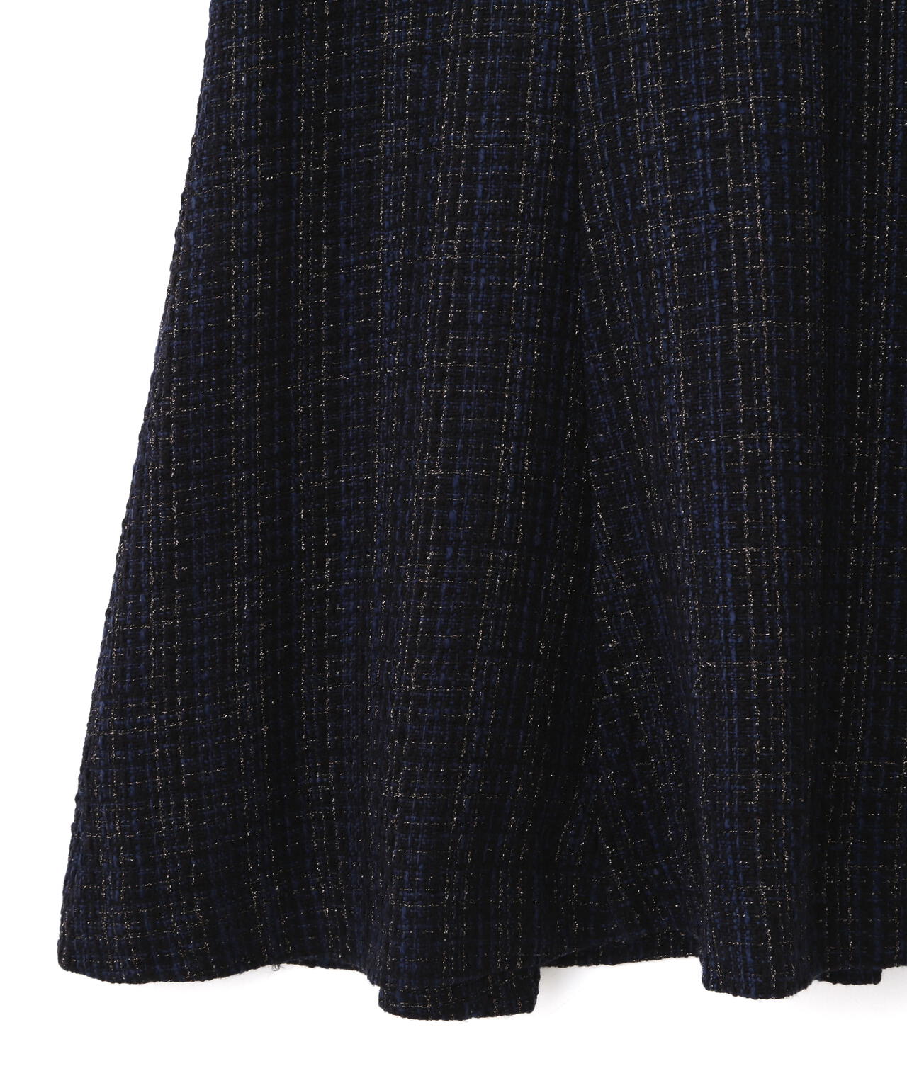 ブラウスドッキングツィードワンピース