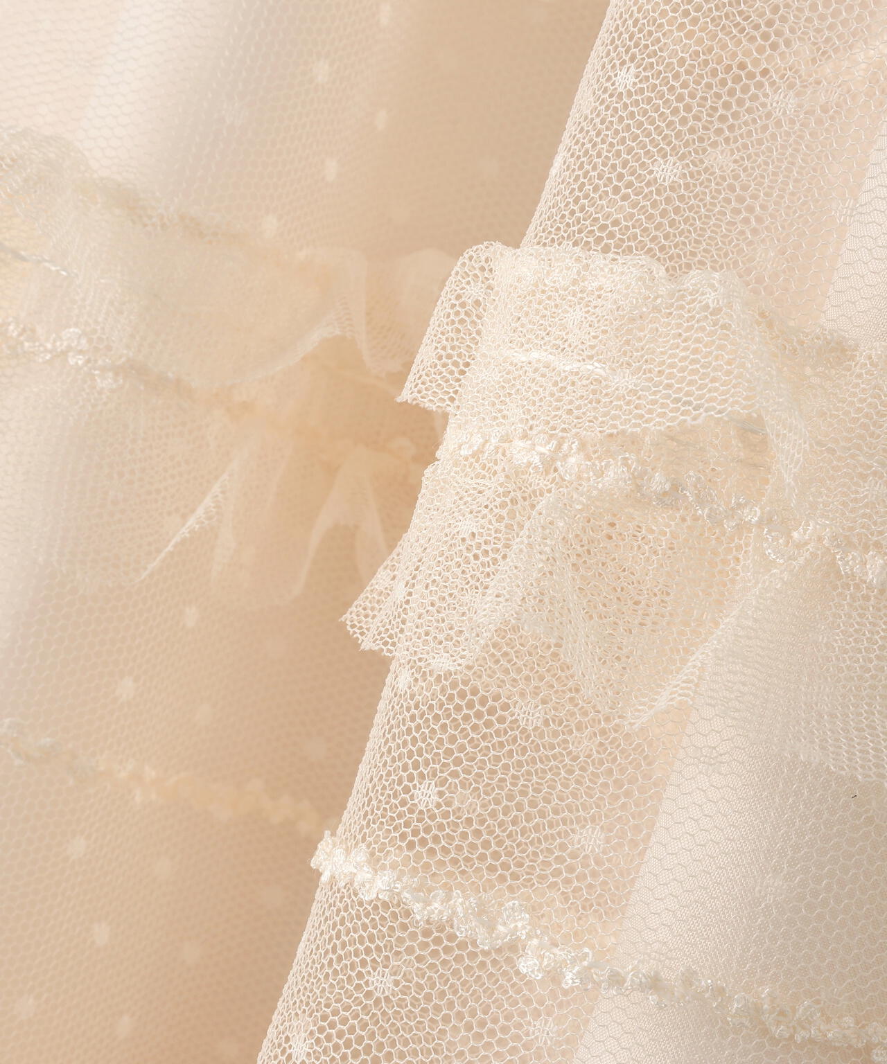 フリルチュールドッキングワンピース