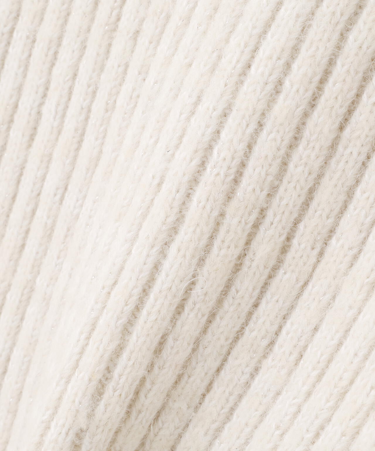 袖リボンニットワンピース