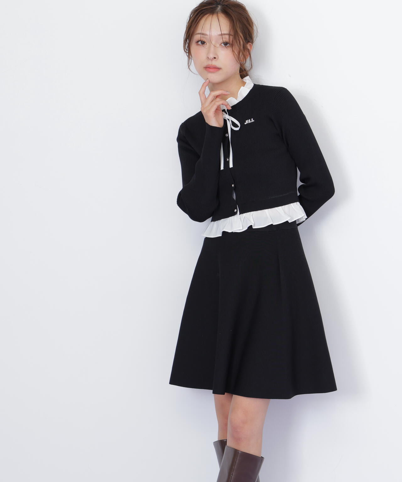 レイヤードミニニットアップ