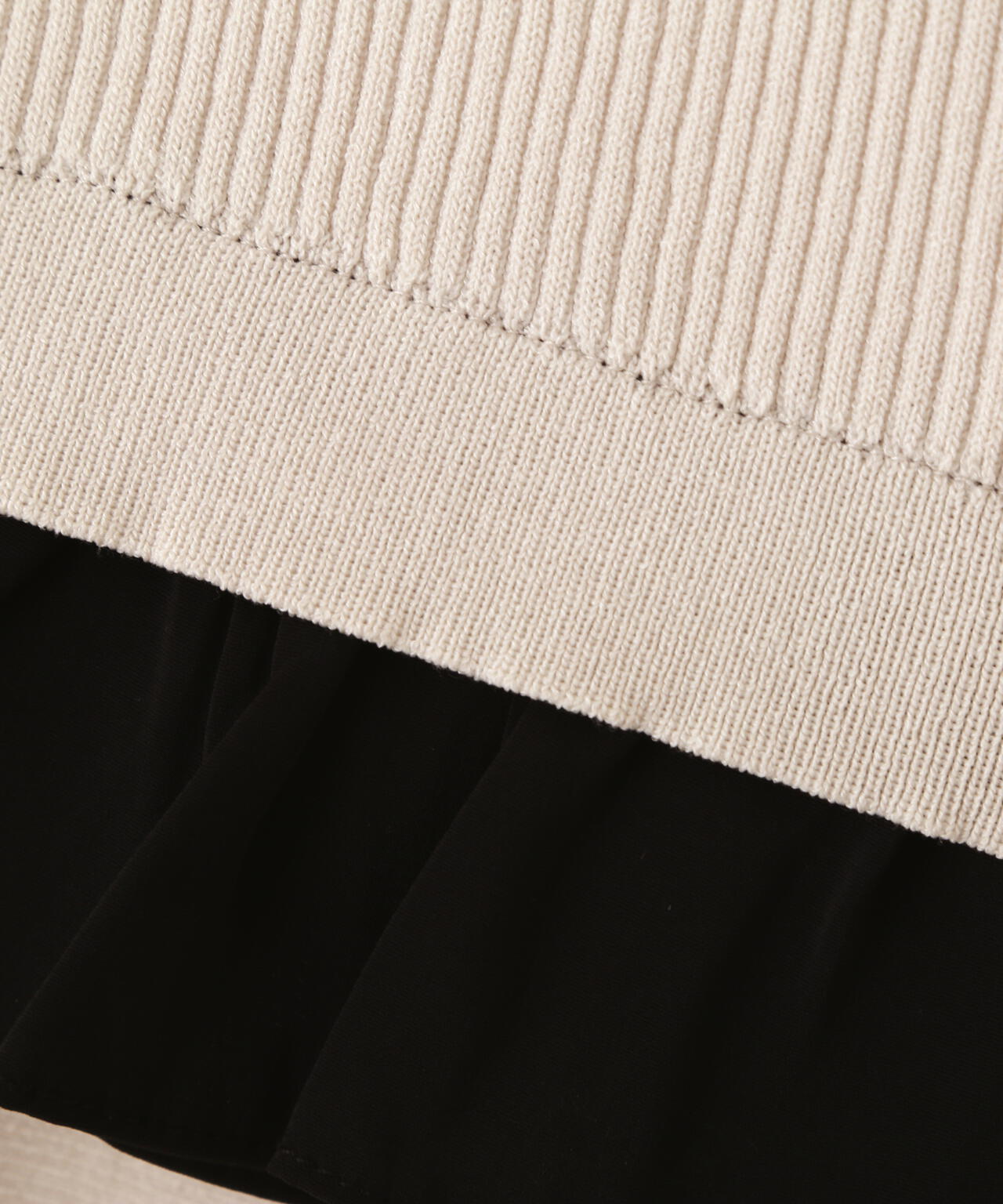 レイヤードミニニットアップ