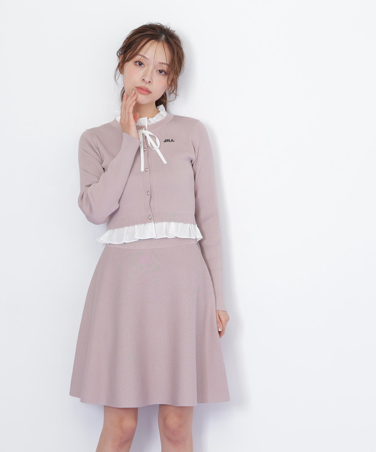 レイヤードミニニットアップ