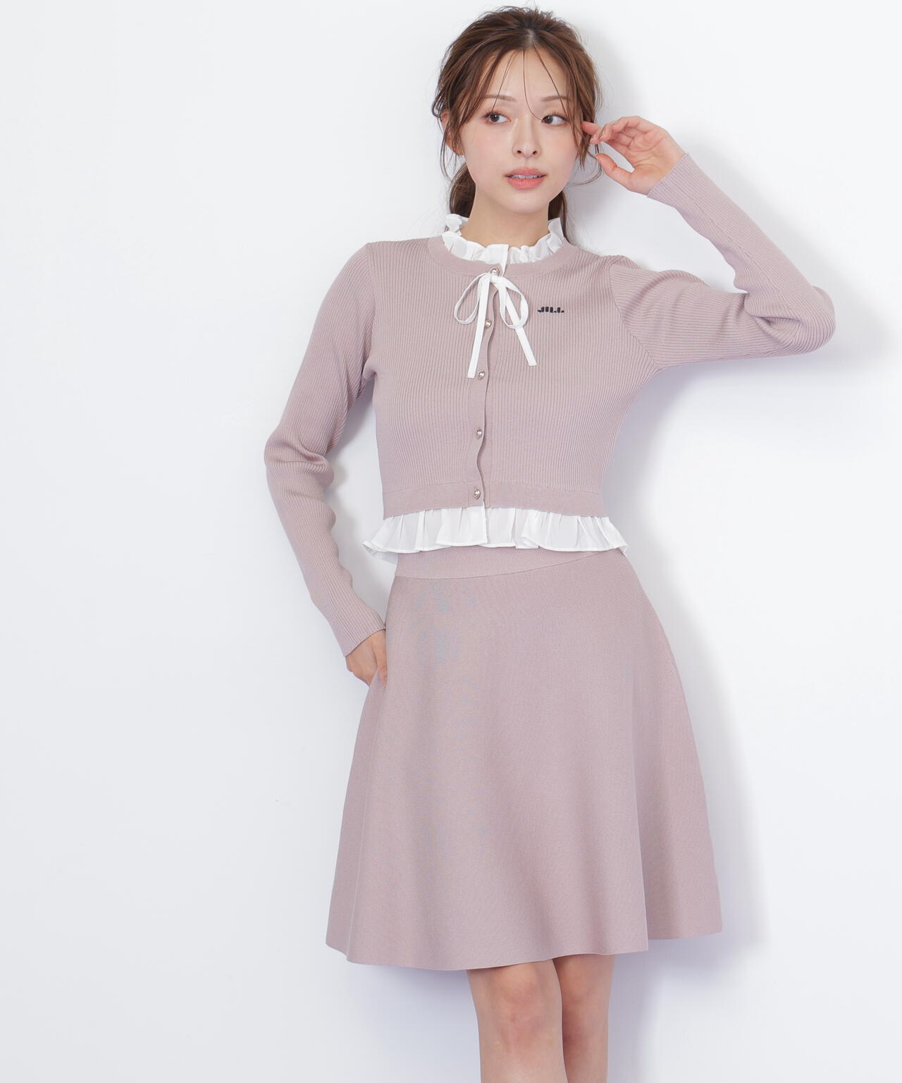 レイヤードミニニットアップ