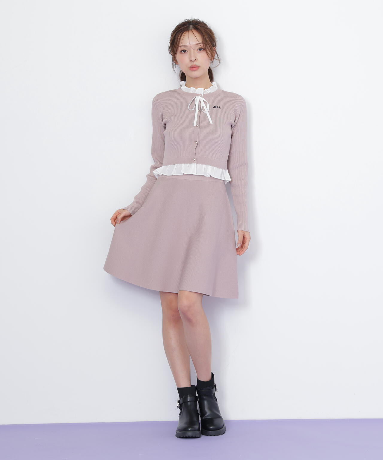 レイヤードミニニットアップ