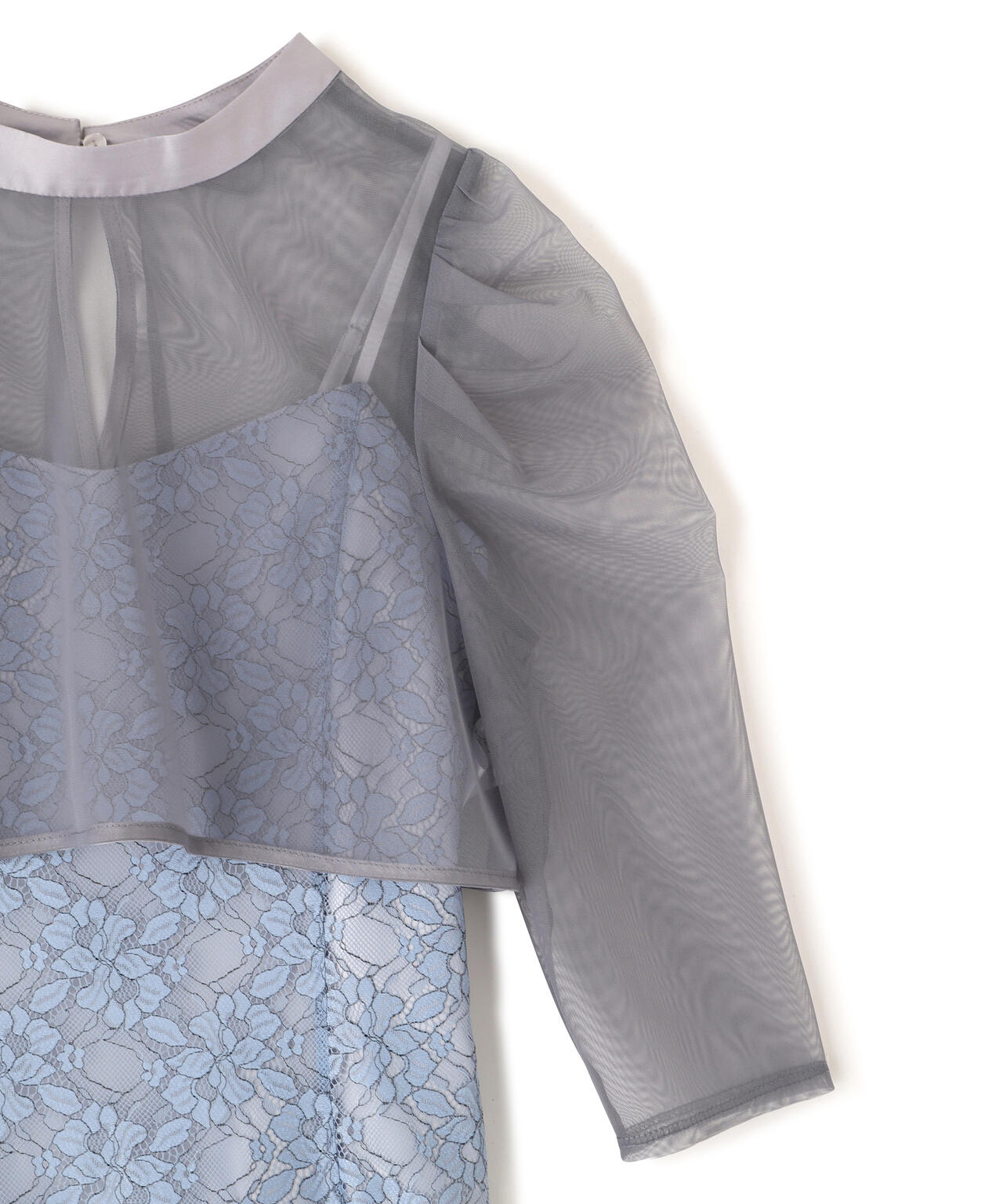 レイヤードレースキャミワンピース