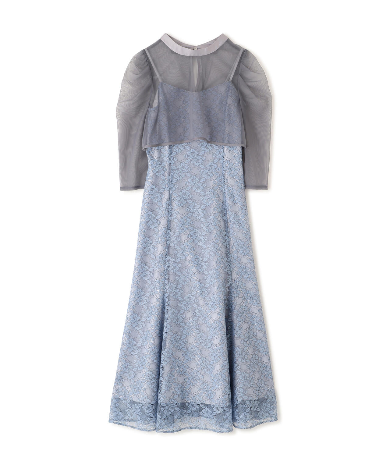 レイヤードレースキャミワンピース