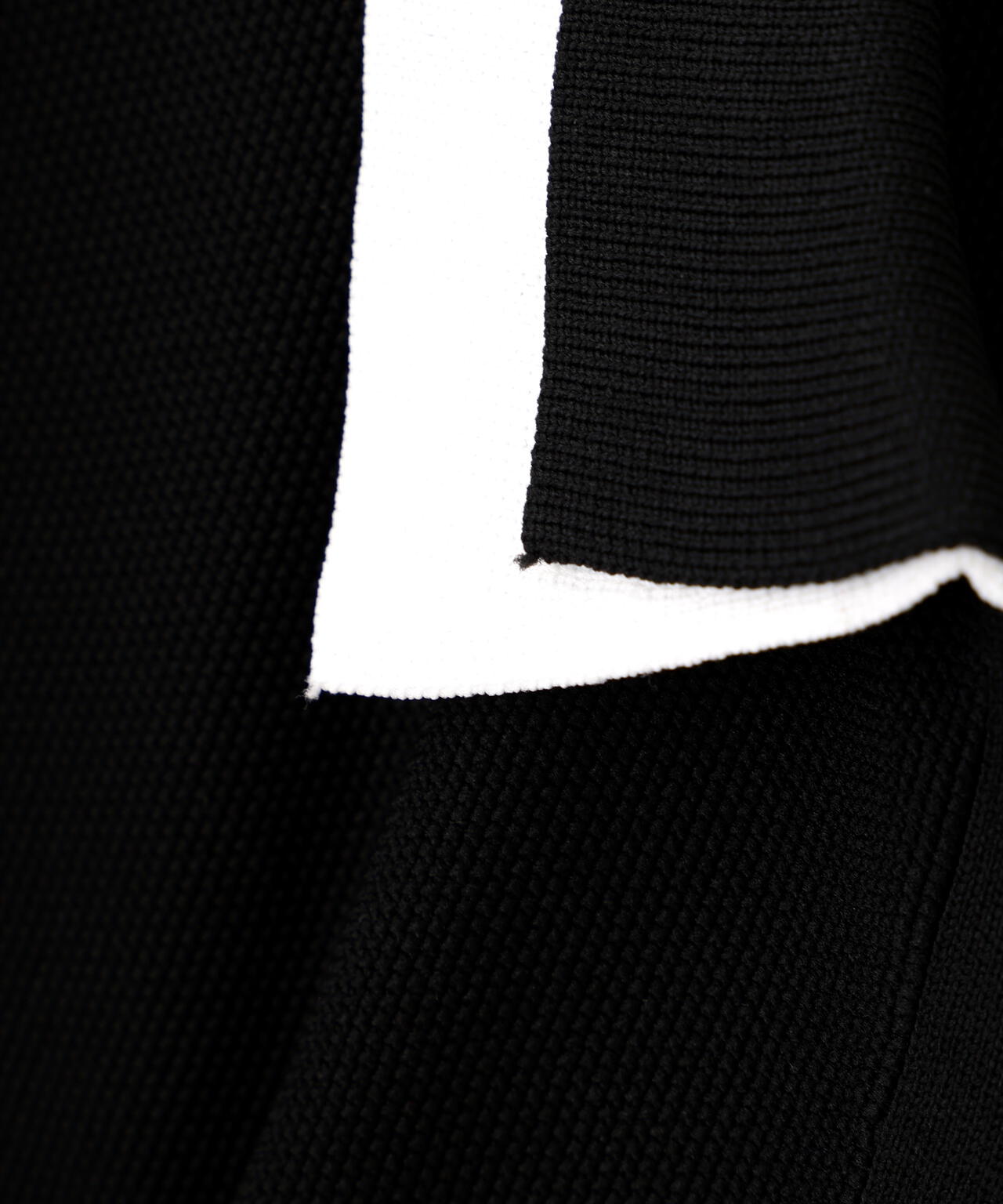 ダブル襟半袖ポロシャツワンピース