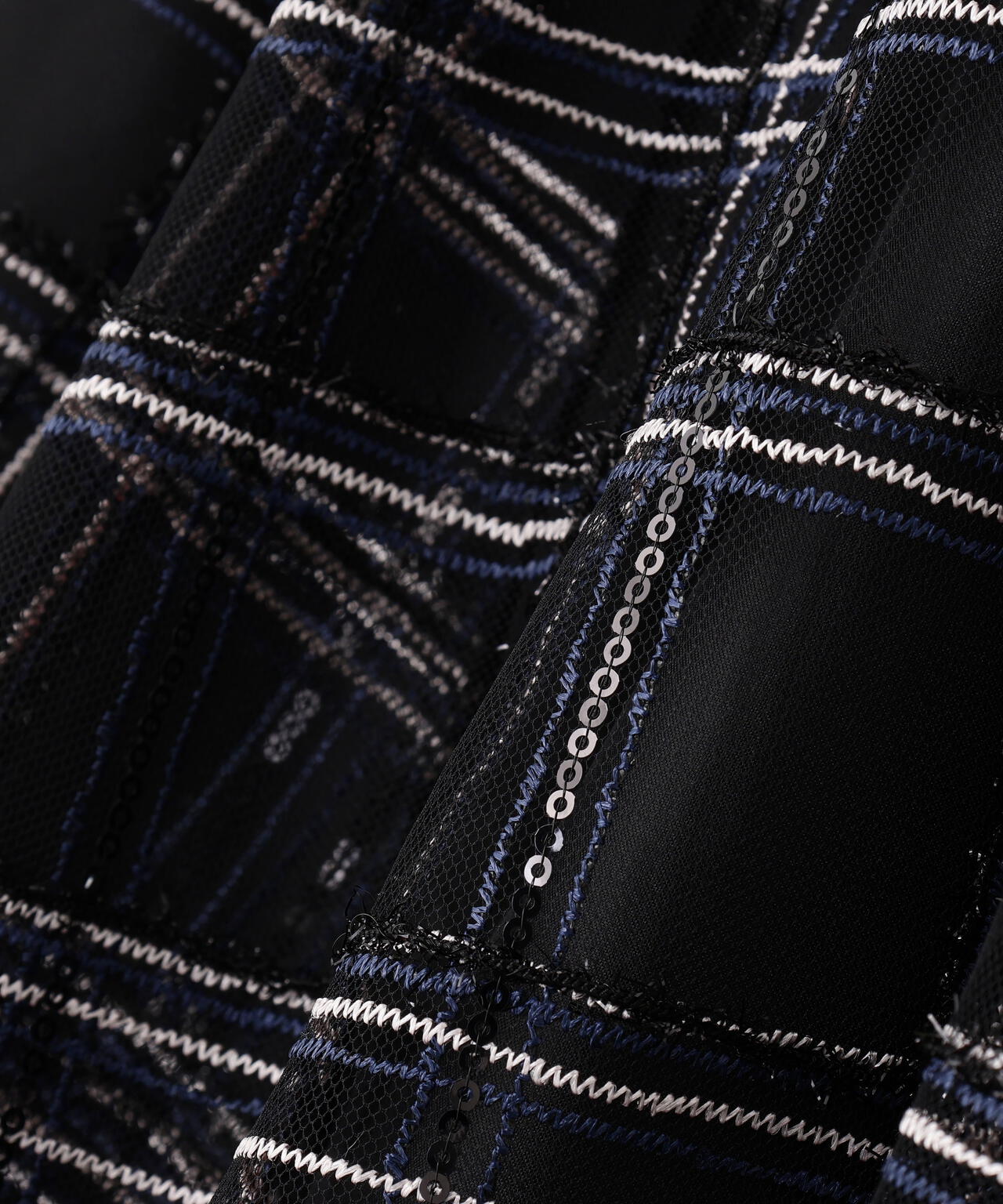 ベロアリボンシアーワンピース