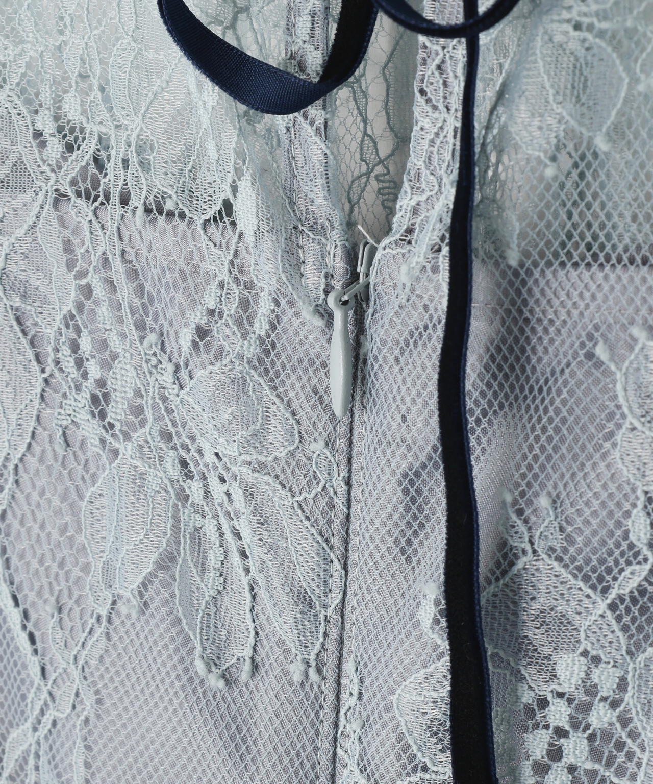 ベロアリボンシアーワンピース