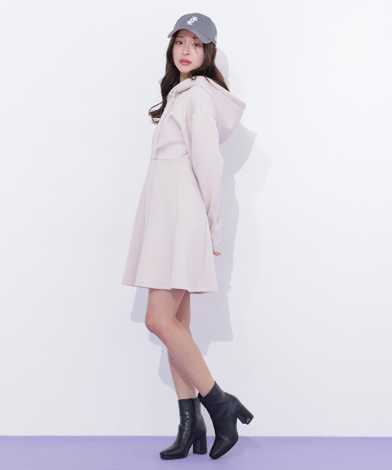 ダイバーフーディーミニワンピース