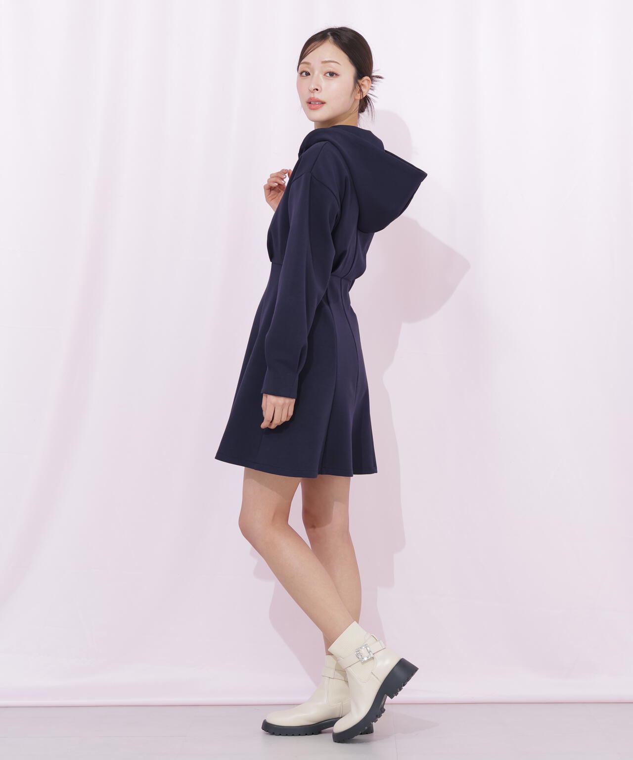 ダイバーフーディーミニワンピース