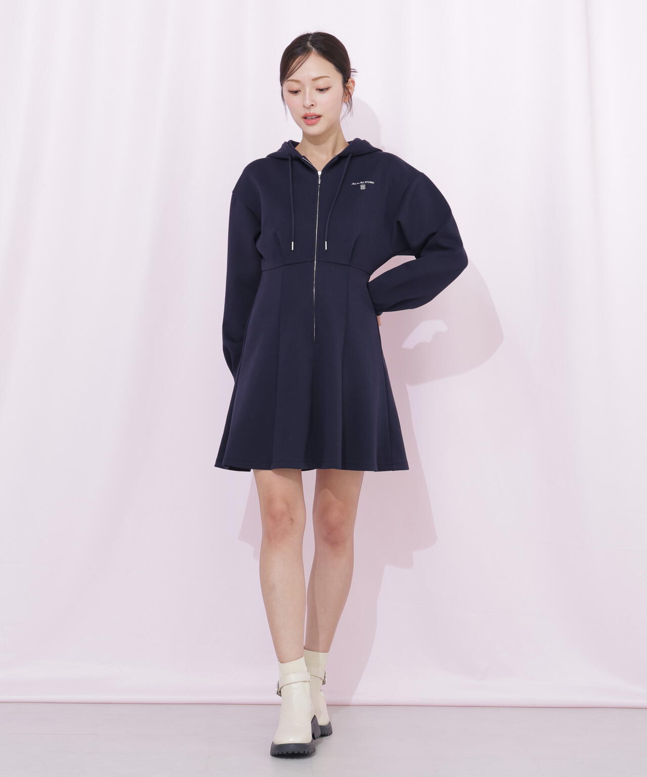 ダイバーフーディーミニワンピース