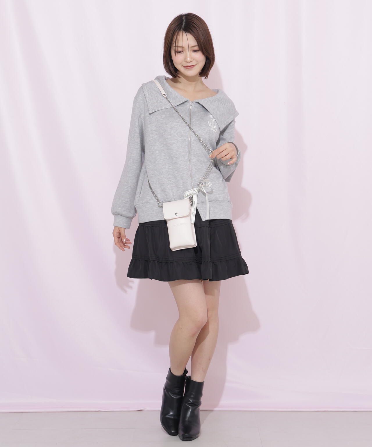 162cm 着用サイズ:FR