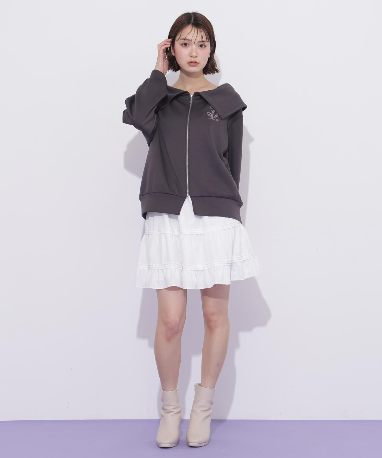 162cm 着用サイズ:FR