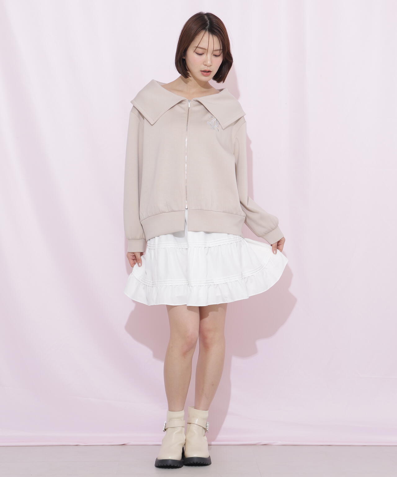 162cm 着用サイズ:FR