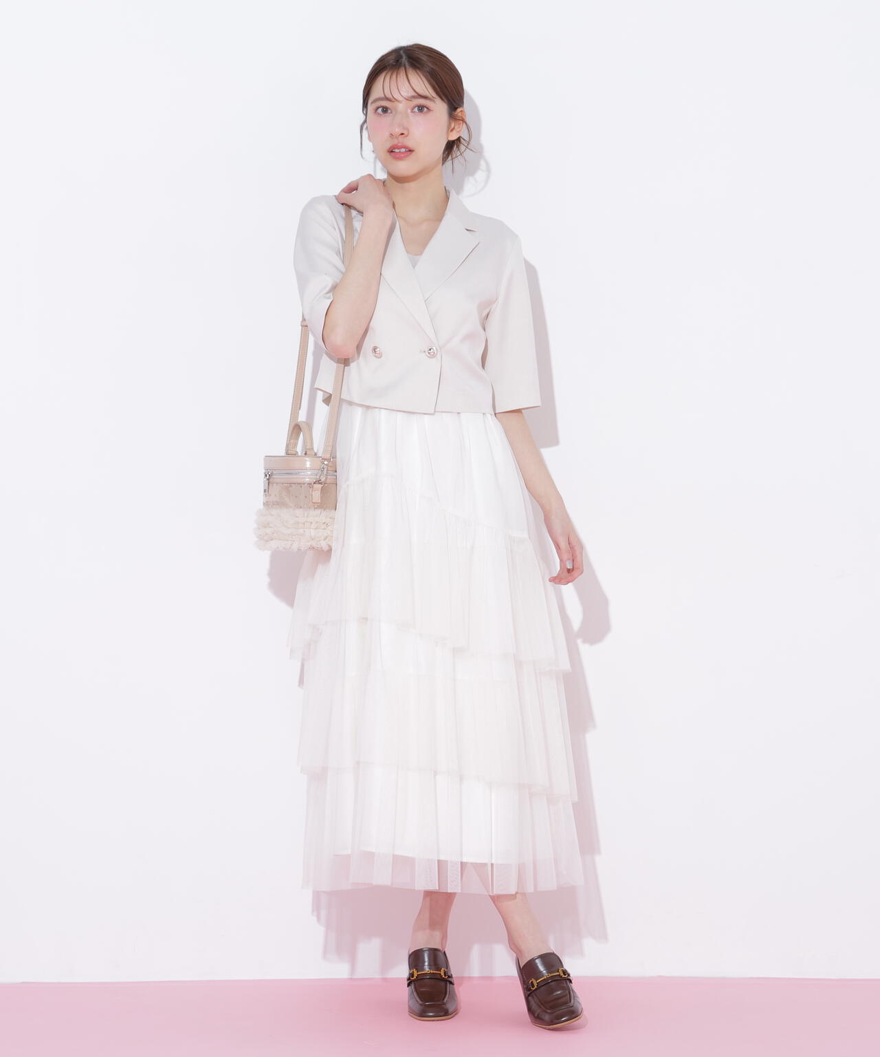 161cm 着用サイズ:FR