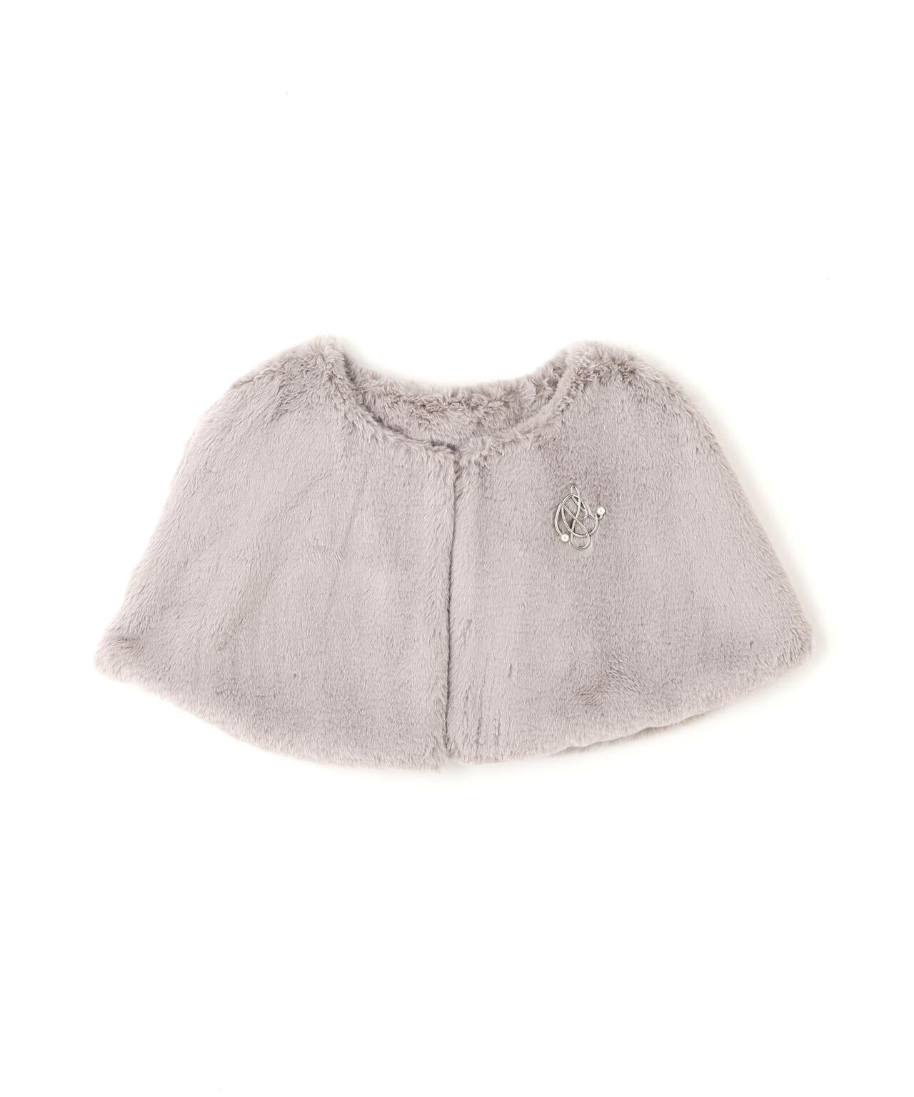 <mikuさんコラボ>フェイクファーケープ