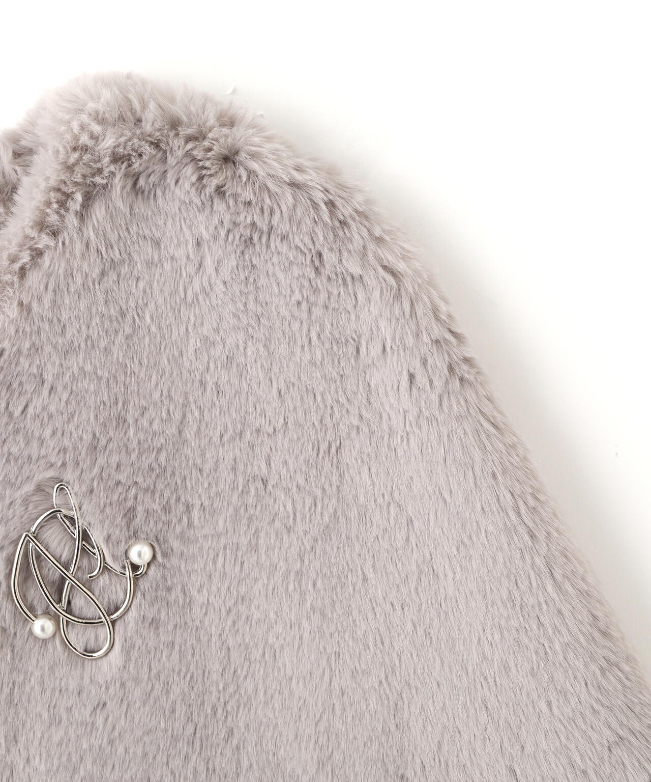 <mikuさんコラボ>フェイクファーケープ