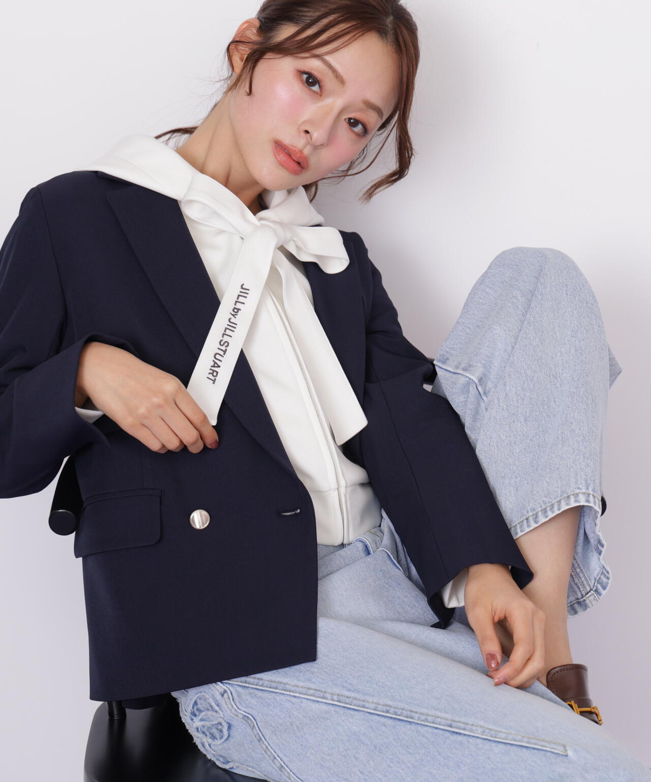 <セットアップ対応>ベーシックツイルジャケット