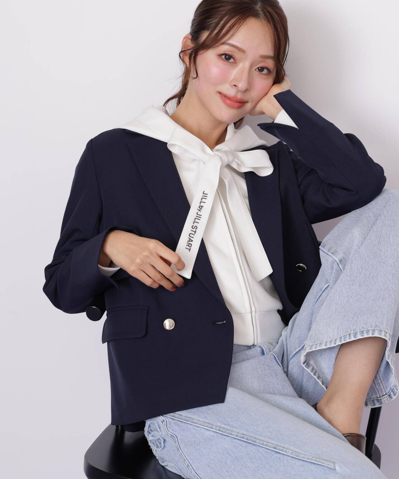 <セットアップ対応>ベーシックツイルジャケット