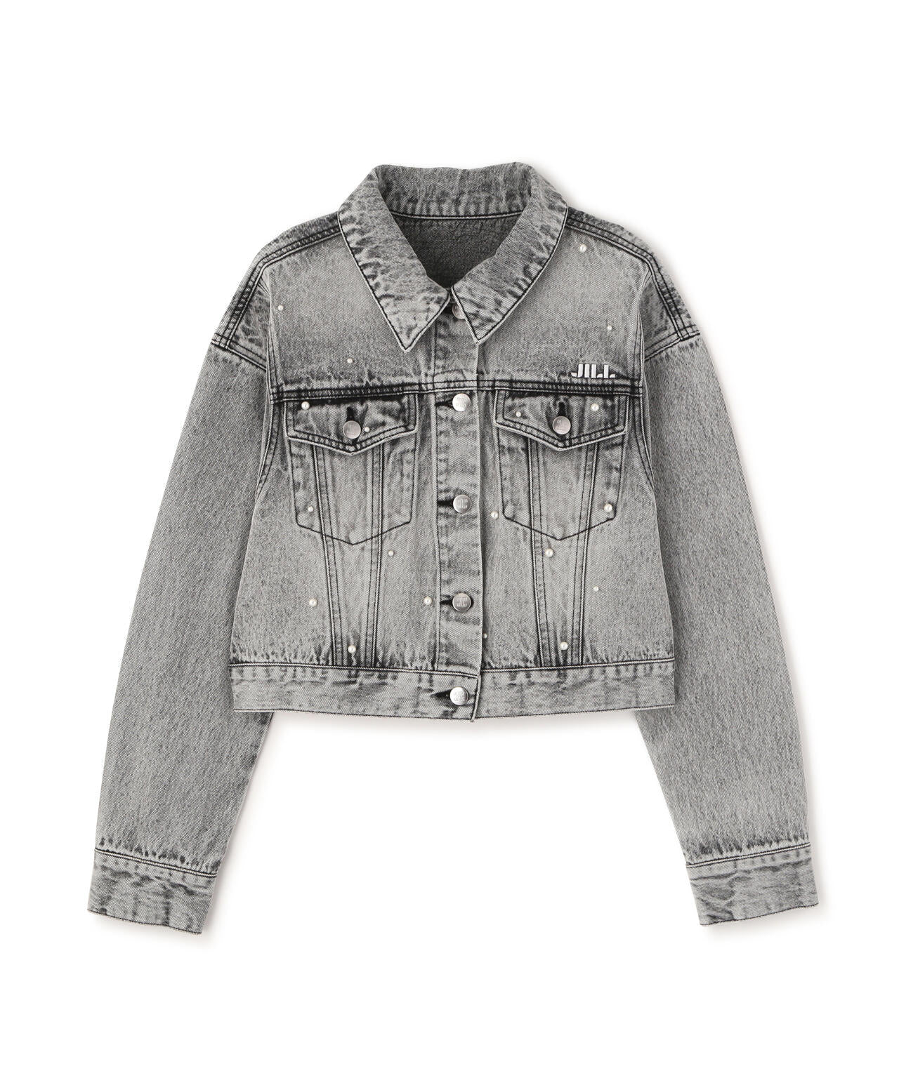 構築パネルデニムジャケット