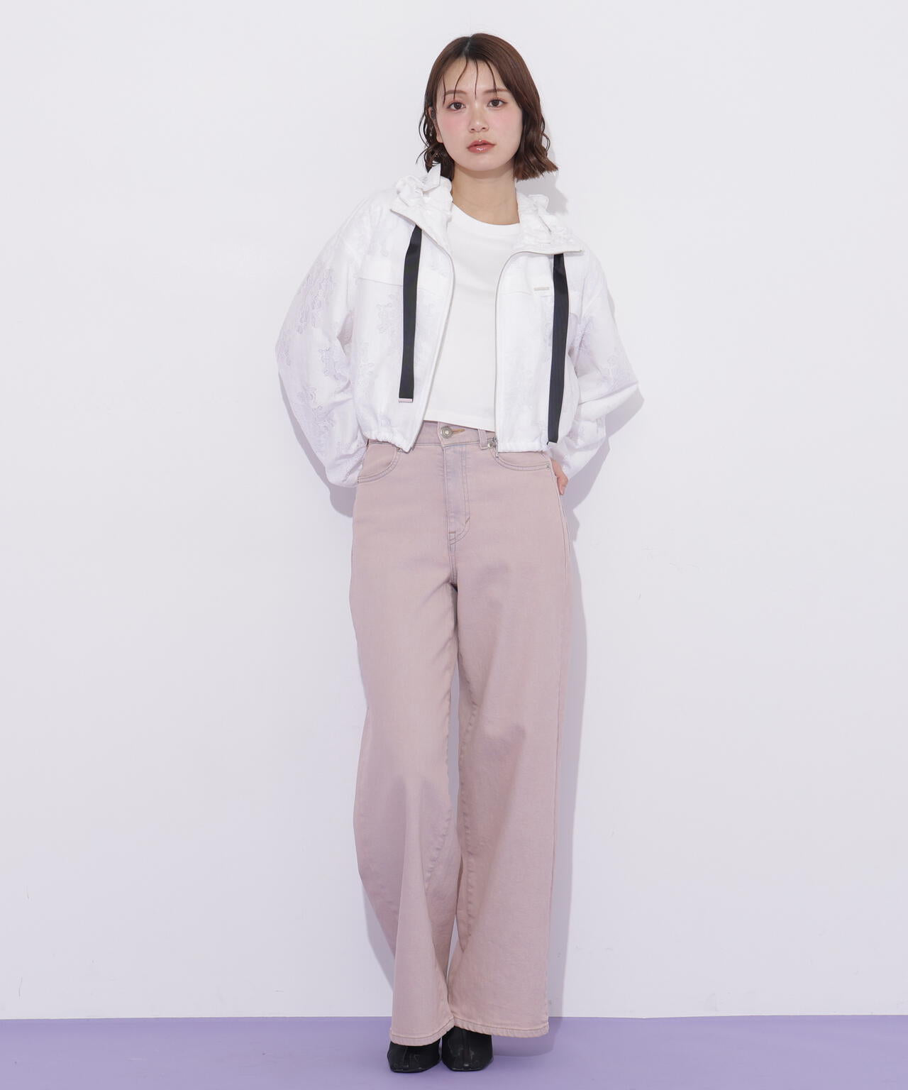 162cm 着用サイズ:FR