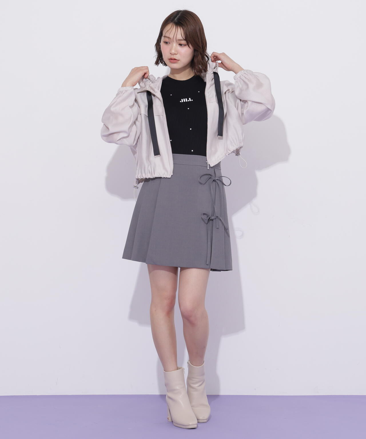 162cm 着用サイズ:FR